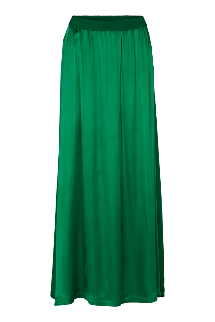 Basic Apparel Flora Wide Skirt Skirts 648 Green Jacket